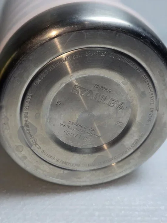 Stanley 40 Oz. Ice Flow Pink Stainless Tumbler, Vacuum Insulated Water Bottle - Picture 8 of 8